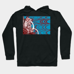 Re-entrY Comrade Red and Blue Hoodie